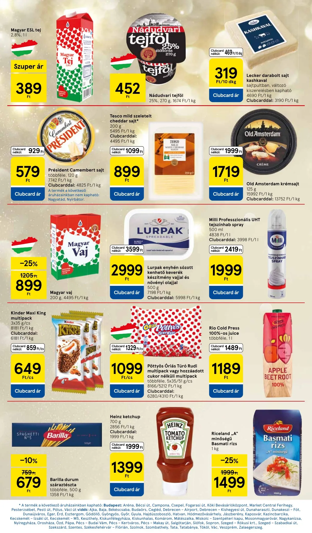 Tesco akciós újság Hipermarket 12.11–12.17 – 4. oldal