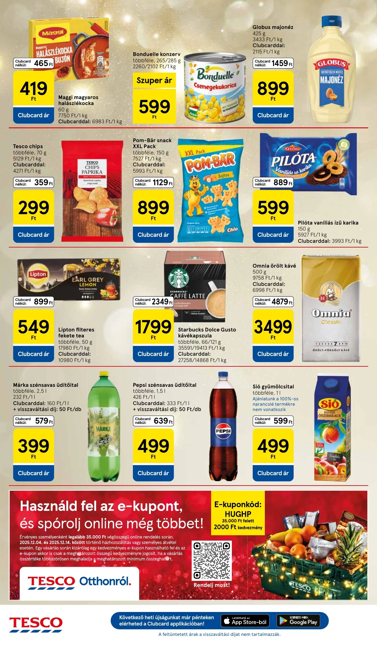 Tesco akciós újság Hipermarket 12.11–12.17 – 6. oldal