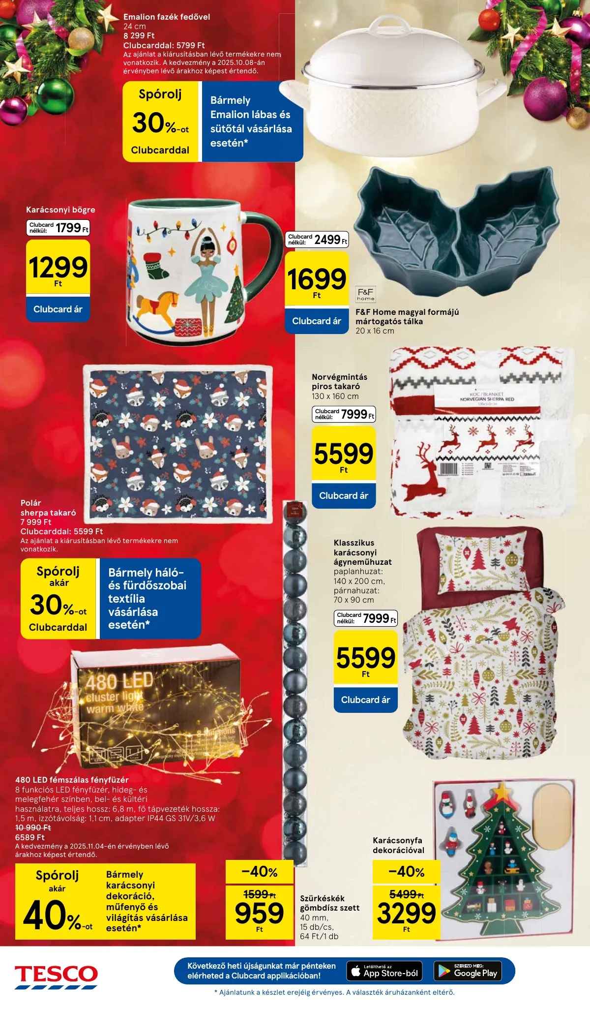 Tesco akciós újság Hipermarket 12.18–12.24 – 14. oldal