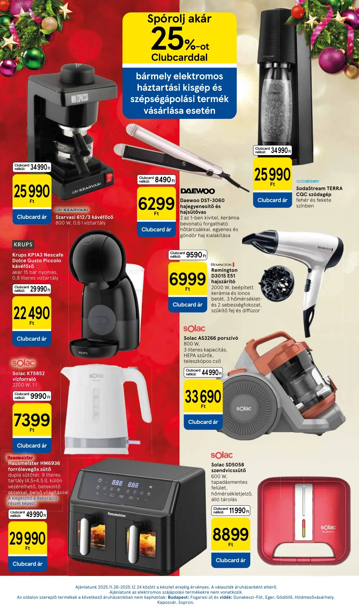 Tesco akciós újság Hipermarket 12.18–12.24 – 15. oldal
