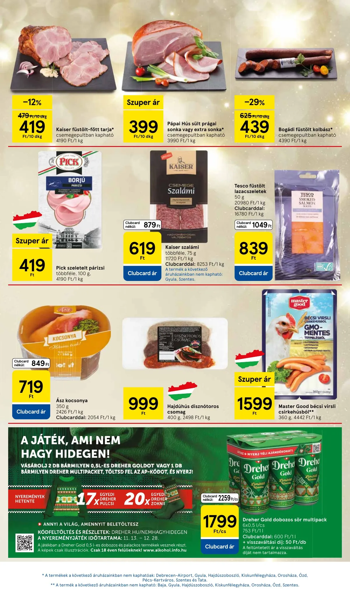 Tesco akciós újság Hipermarket 12.18–12.24 – 17. oldal