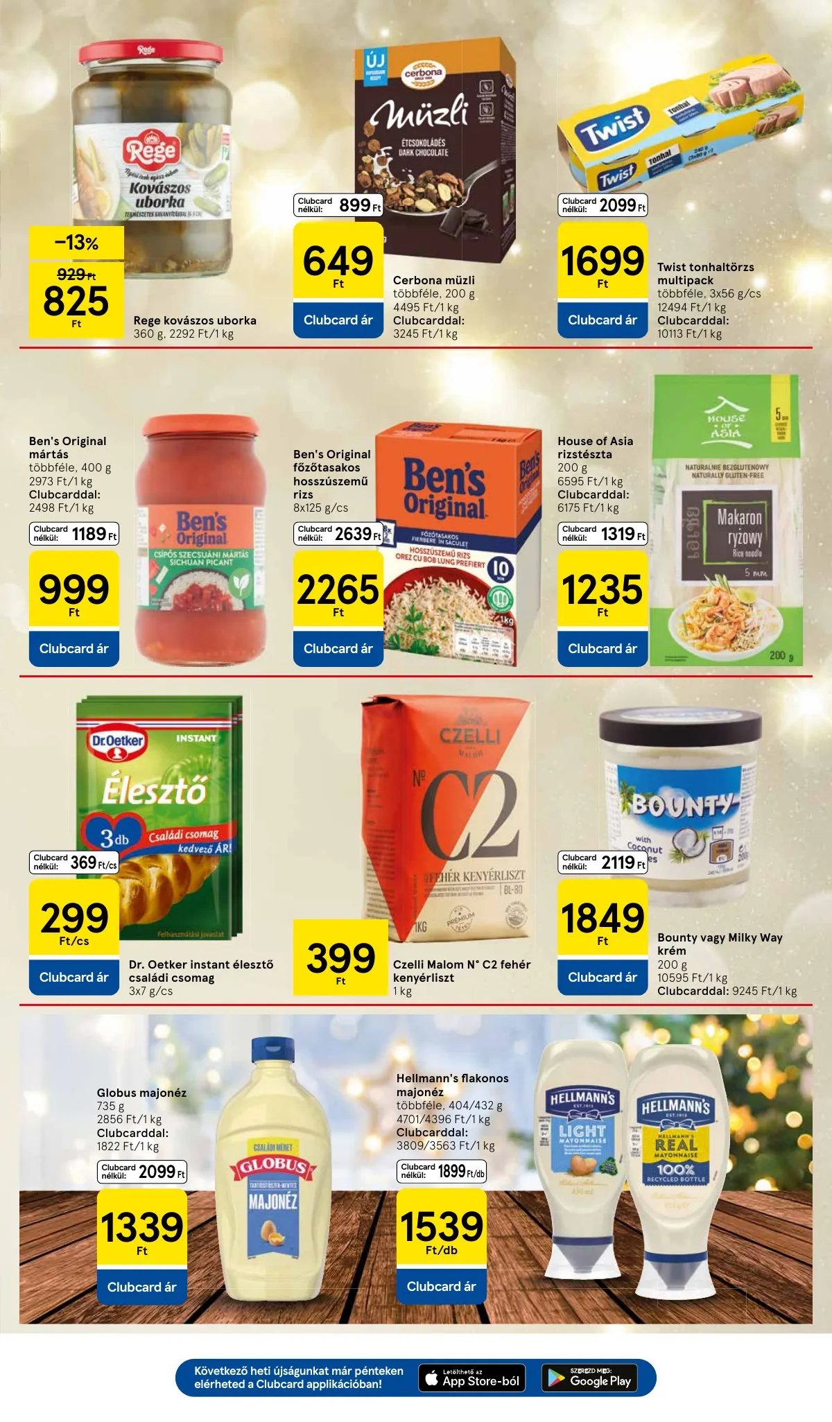 Tesco akciós újság Hipermarket 12.18–12.24 – 25. oldal