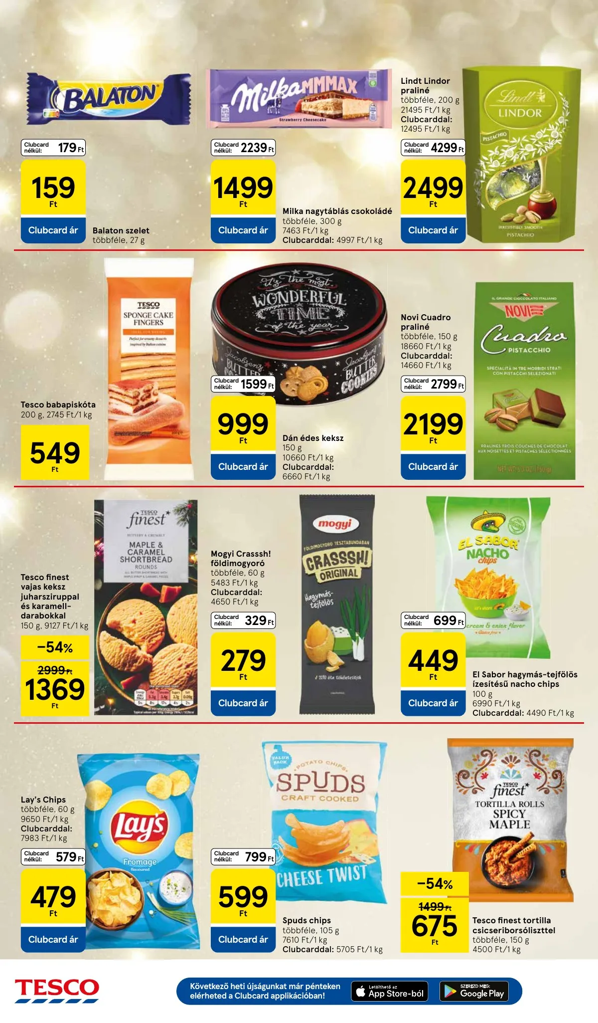 Tesco akciós újság Hipermarket 12.18–12.24 – 26. oldal