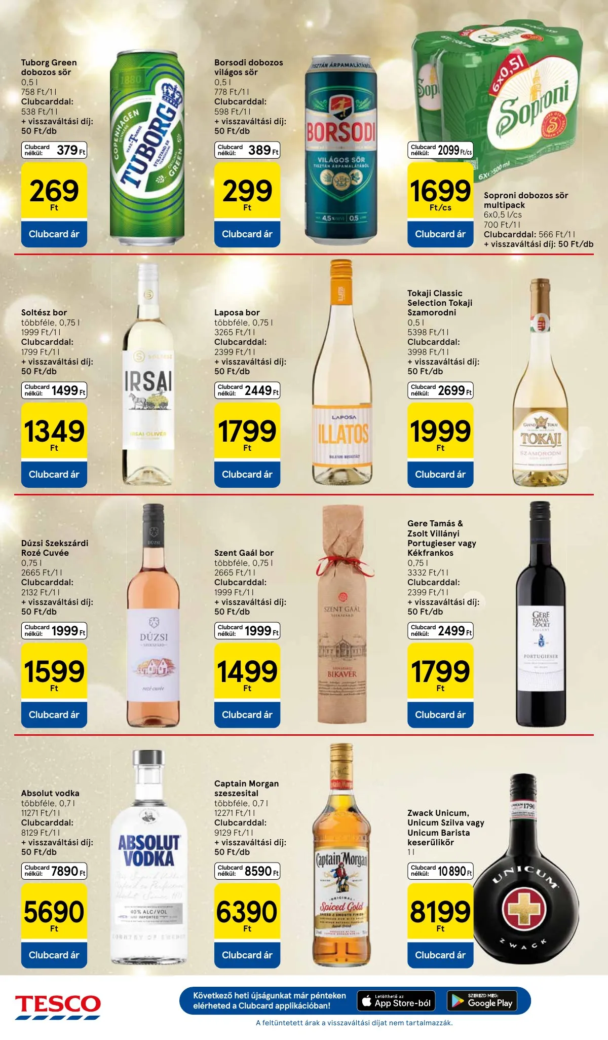 Tesco akciós újság Hipermarket 12.18–12.24 – 28. oldal