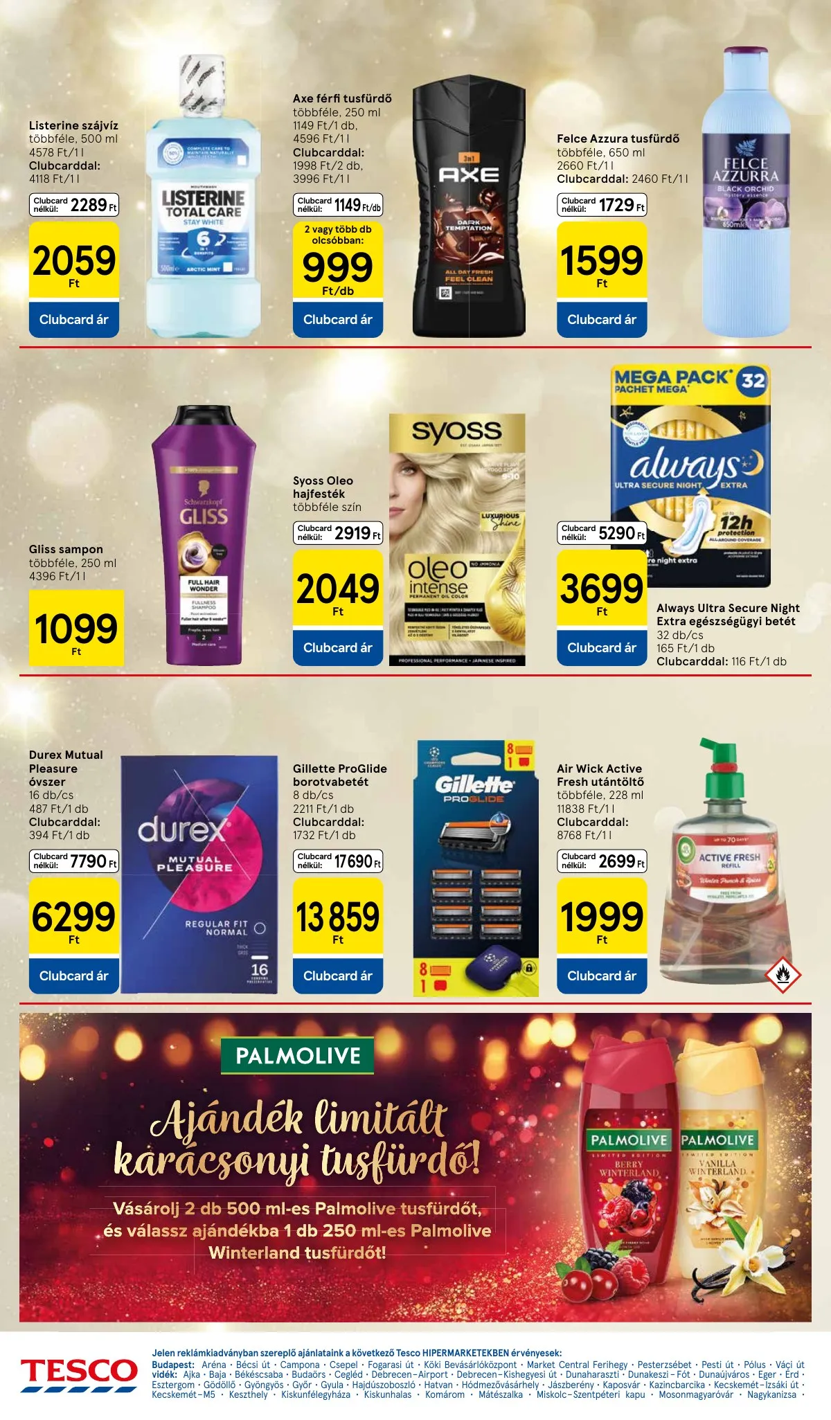 Tesco akciós újság Hipermarket 12.18–12.24 – 30. oldal