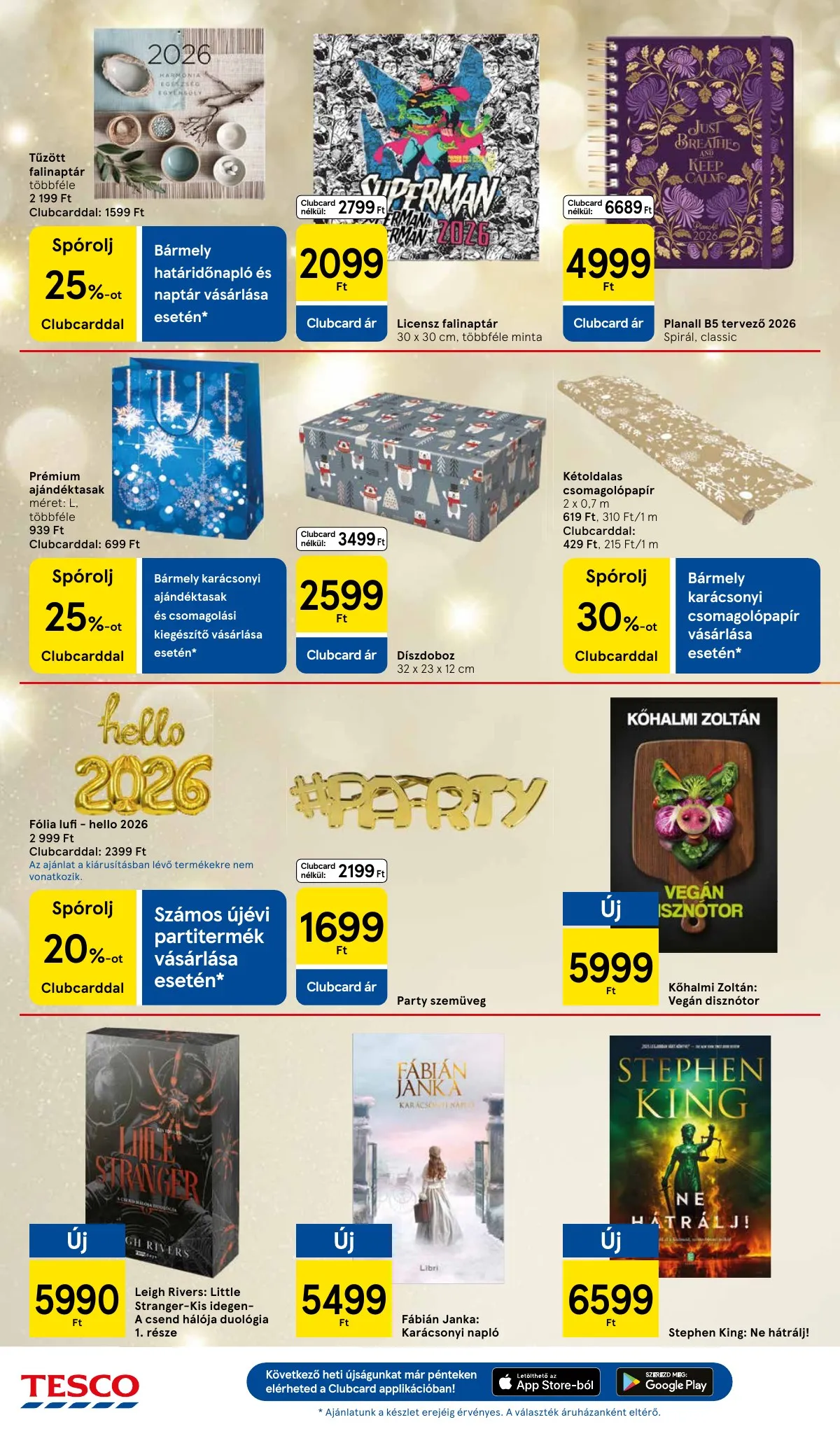 Tesco akciós újság Hipermarket 12.18–12.24 – 32. oldal