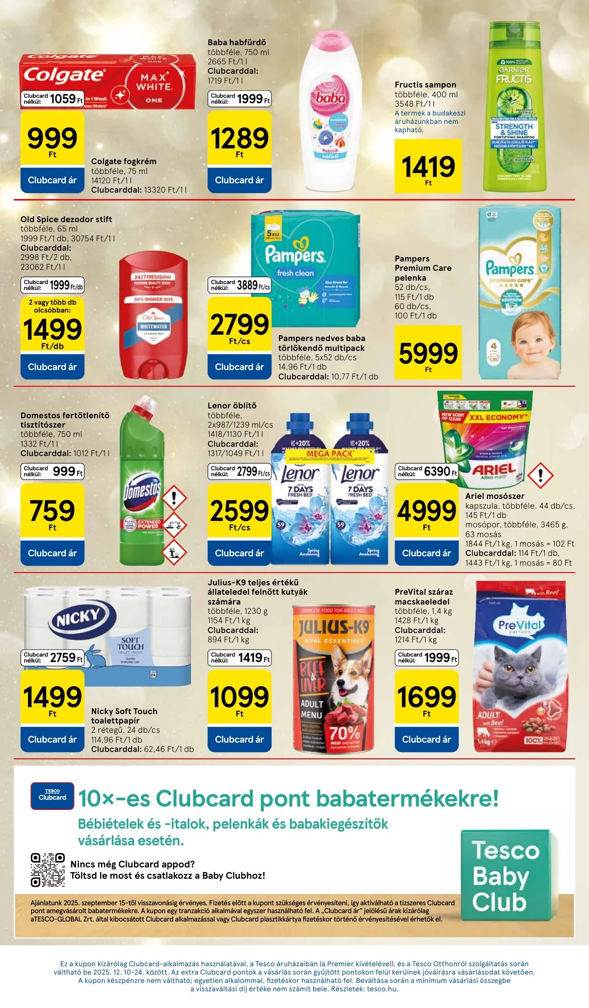 Tesco akciós újság Hipermarket 12.18–12.24 – 6. oldal