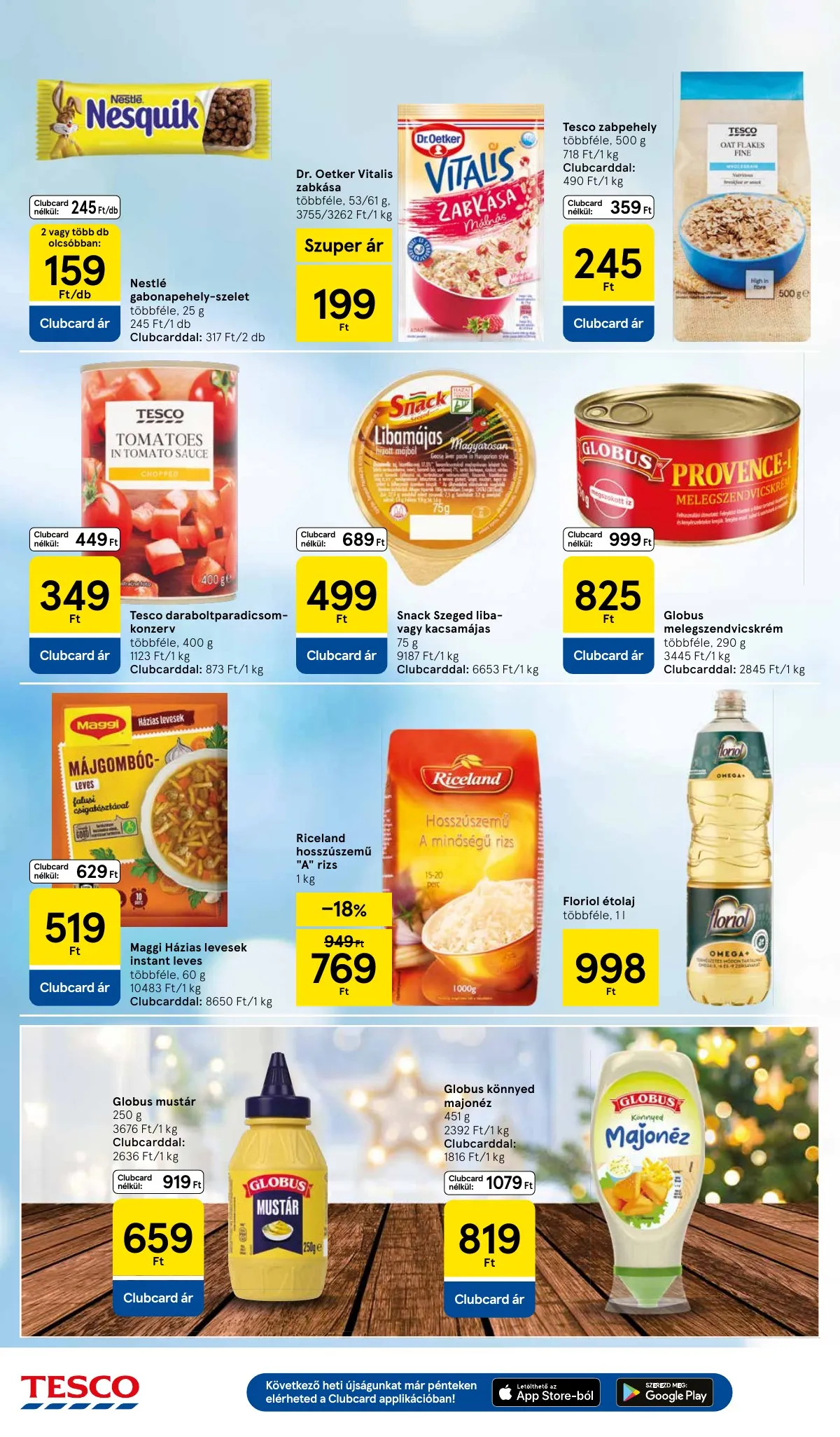 Tesco akciós újság Hipermarket 12.27–12.31 – 18. oldal