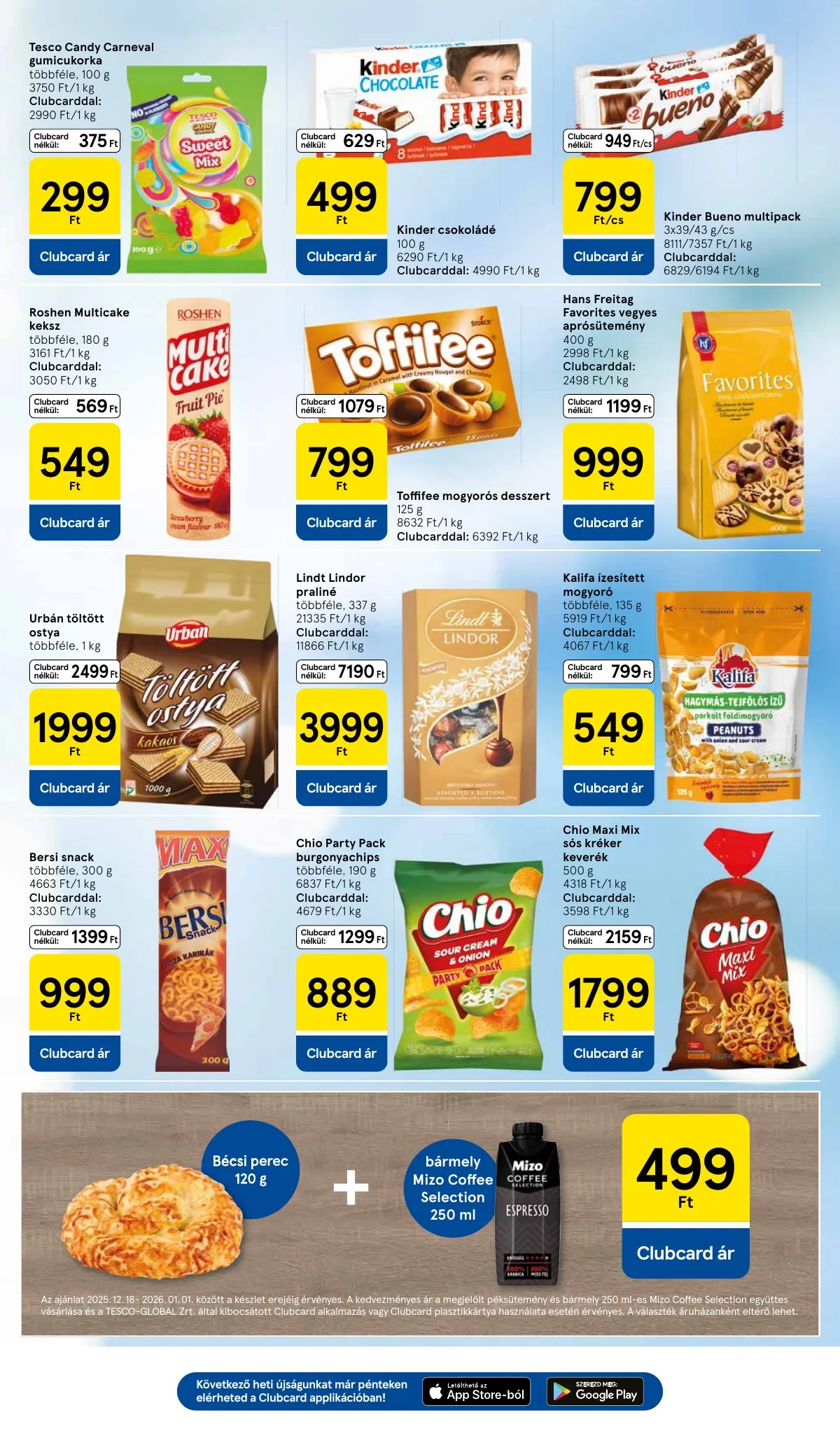 Tesco akciós újság Hipermarket 12.27–12.31 – 19. oldal