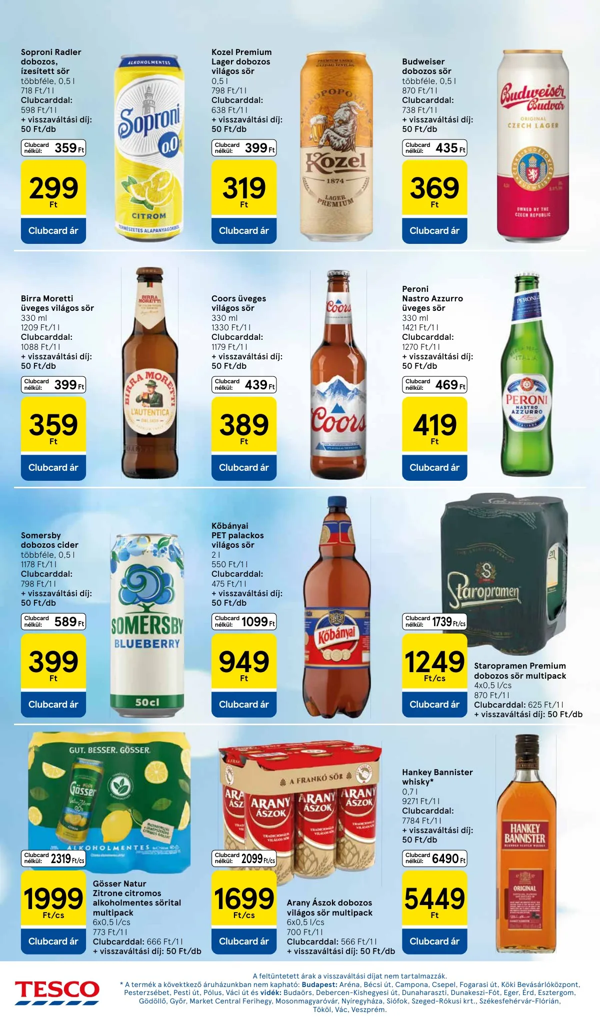 Tesco akciós újság Hipermarket 12.27–12.31 – 22. oldal