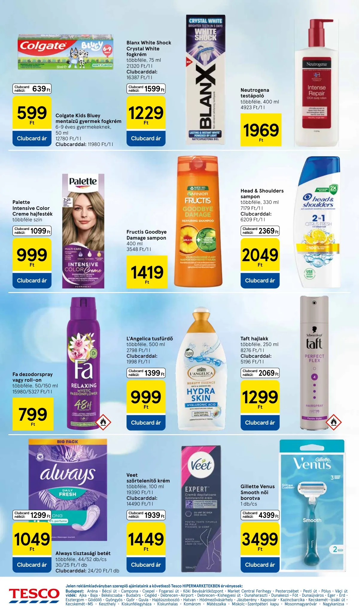 Tesco akciós újság Hipermarket 12.27–12.31 – 28. oldal