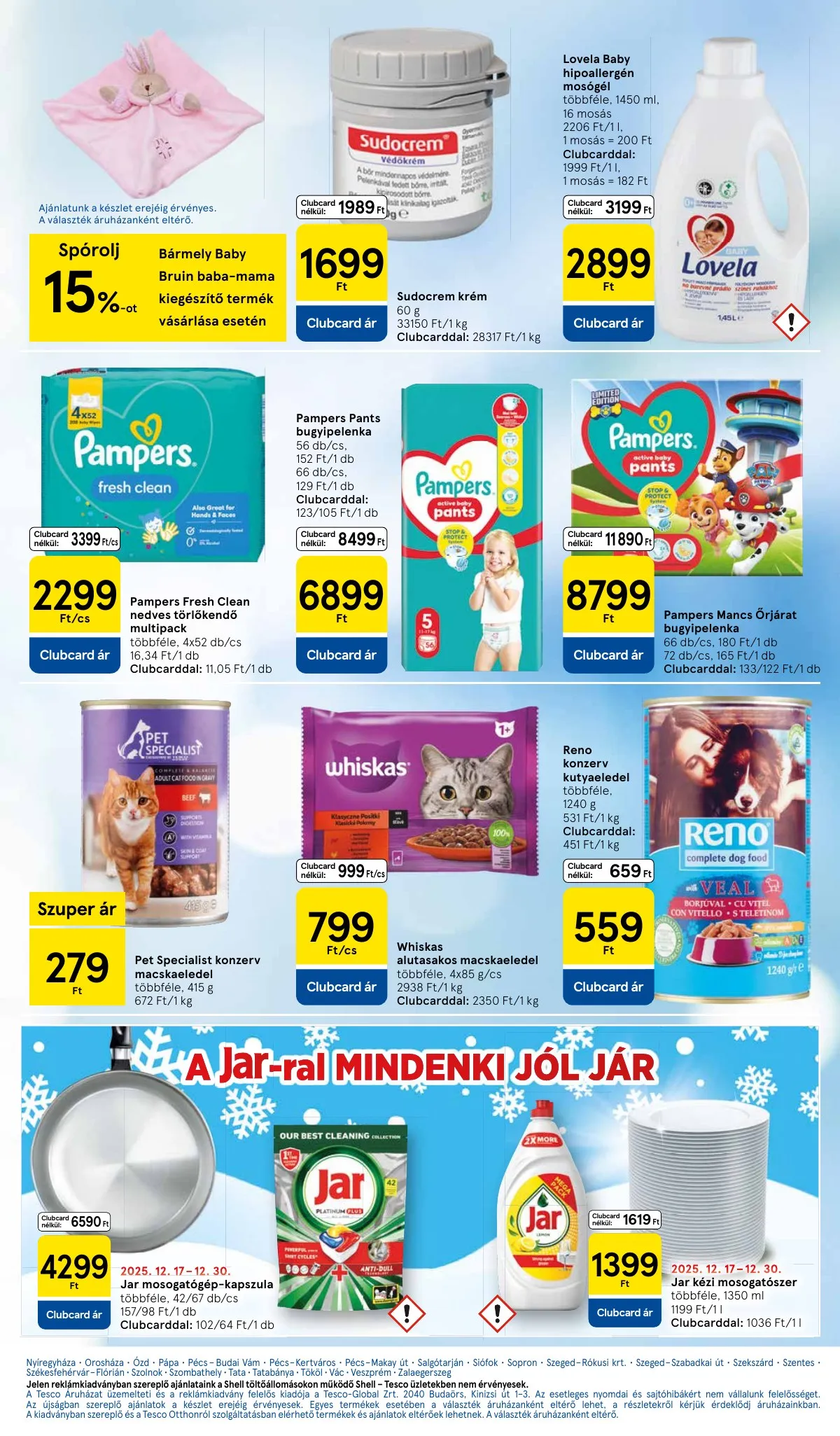 Tesco akciós újság Hipermarket 12.27–12.31 – 29. oldal