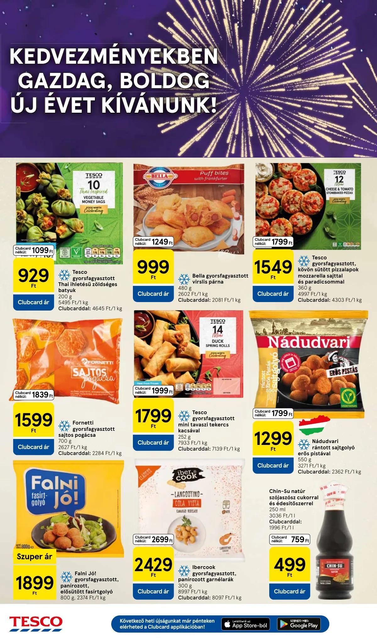 Tesco akciós újság Hipermarket 12.27–12.31 – 6. oldal