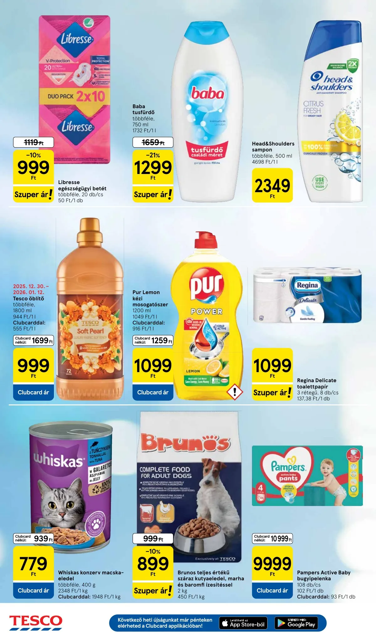 Tesco akciós újság Hipermarket 01.08–01.14 – 6. oldal