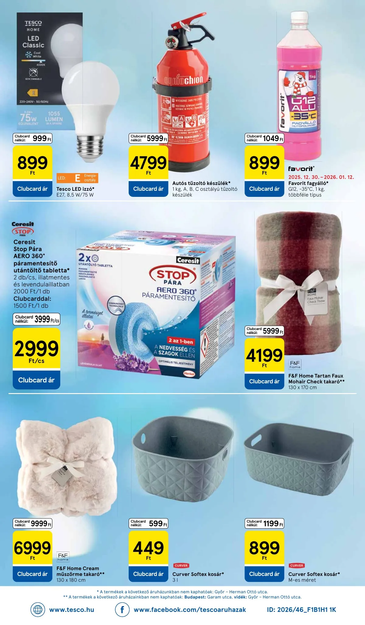 Tesco akciós újság Hipermarket 01.08–01.14 – 8. oldal