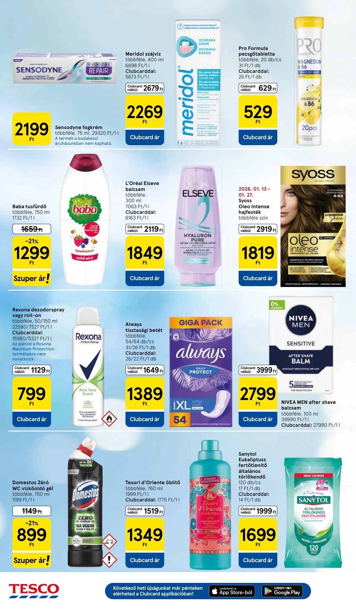 Tesco akciós újság Hipermarket 01.15–01.21 – 10. oldal