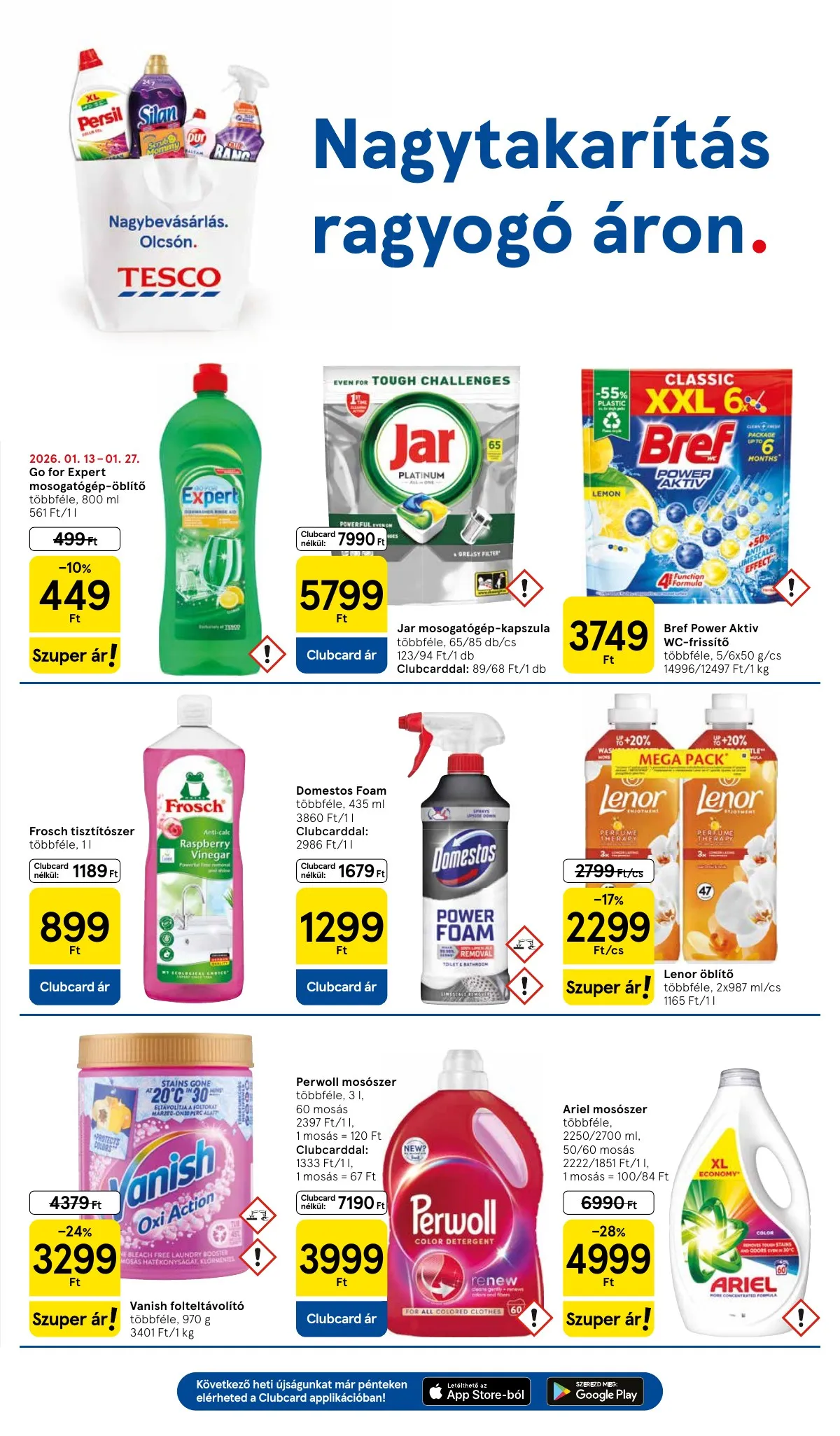 Tesco akciós újság Hipermarket 01.15–01.21 – 11. oldal