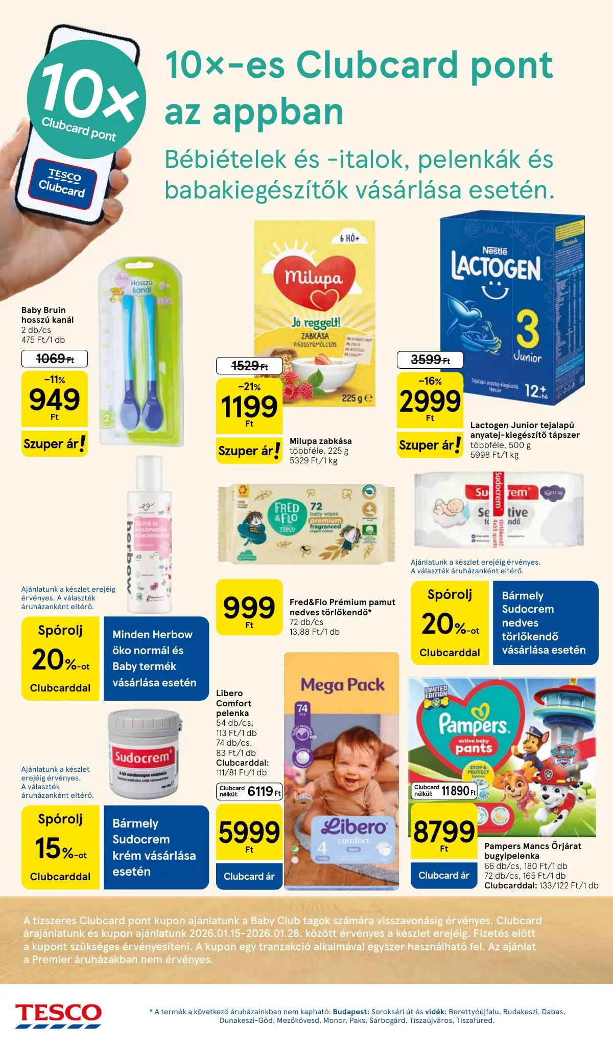 Tesco akciós újság Hipermarket 01.15–01.21 – 14. oldal