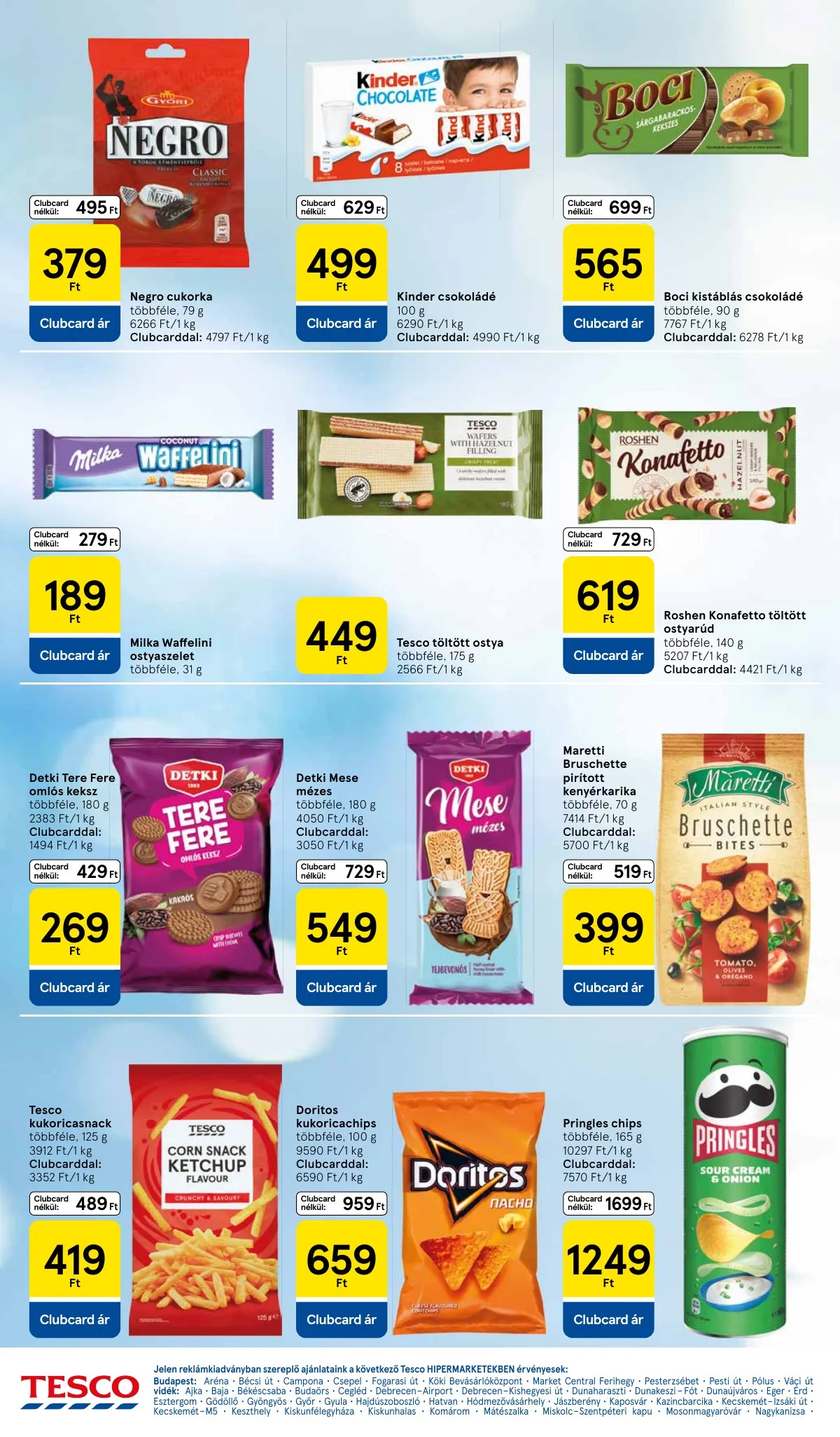 Tesco akciós újság Hipermarket 01.15–01.21 – 22. oldal
