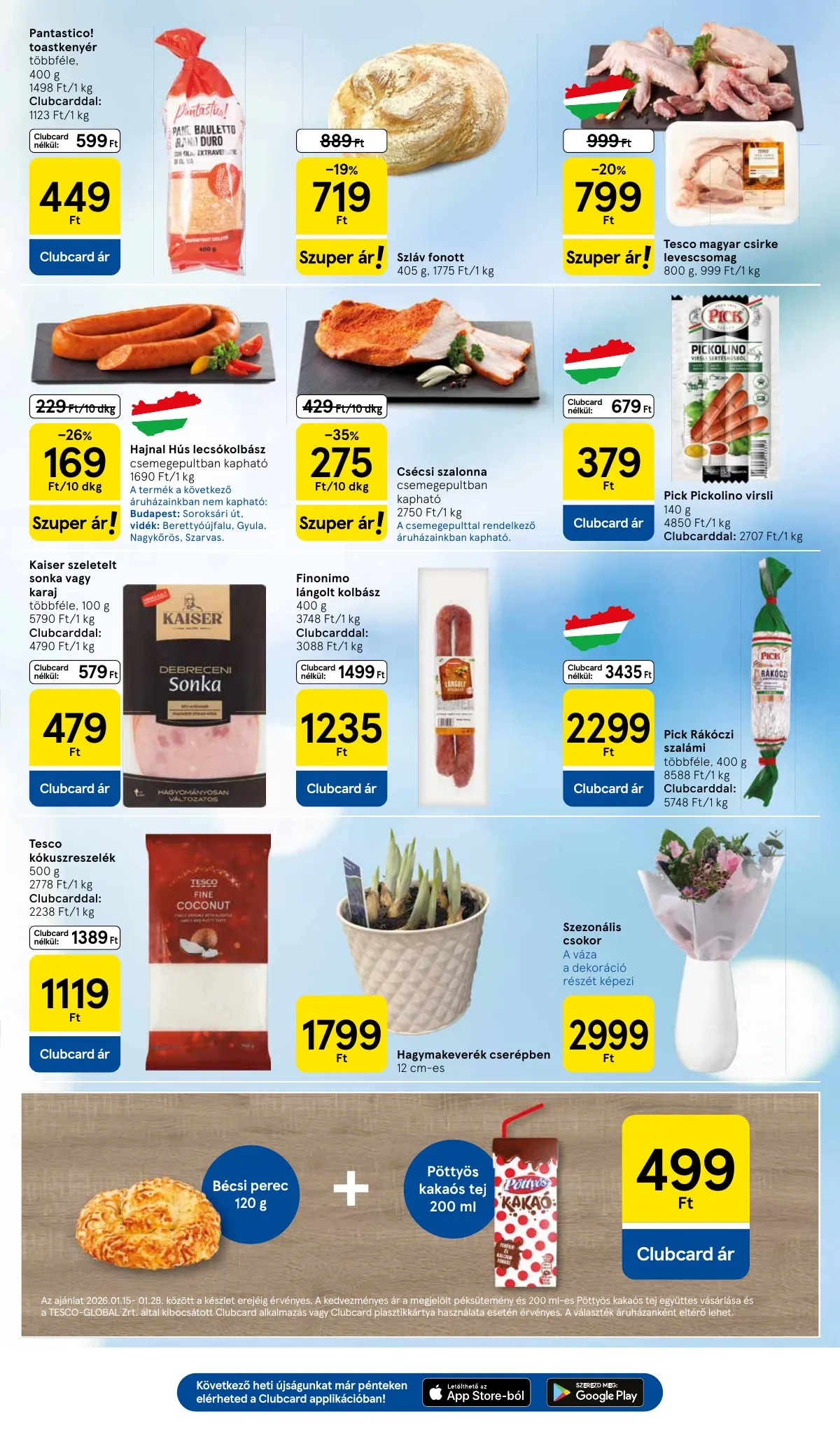 Tesco akciós újság Hipermarket 01.22–01.28 – 3. oldal