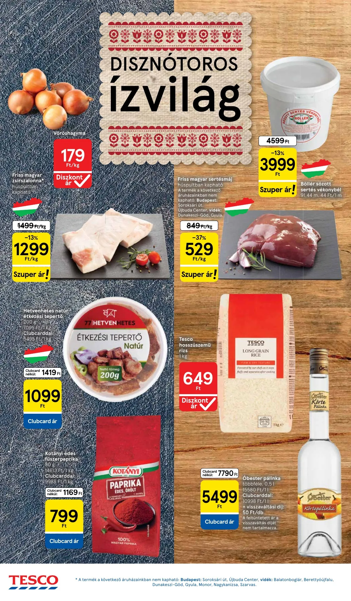 Tesco akciós újság Hipermarket 01.29–02.04 – 12. oldal