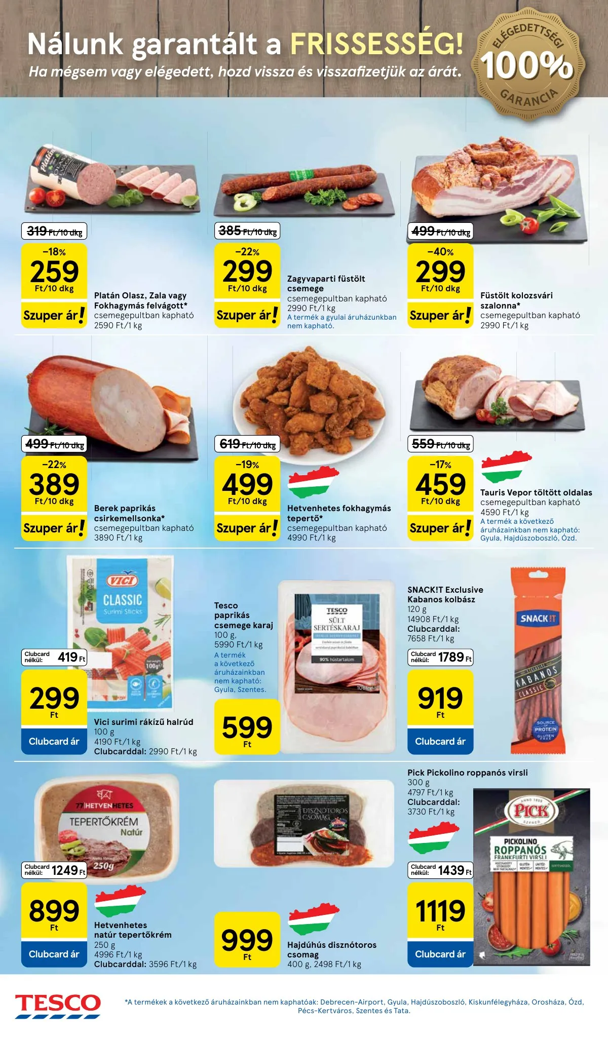 Tesco akciós újság Hipermarket 01.29–02.04 – 18. oldal