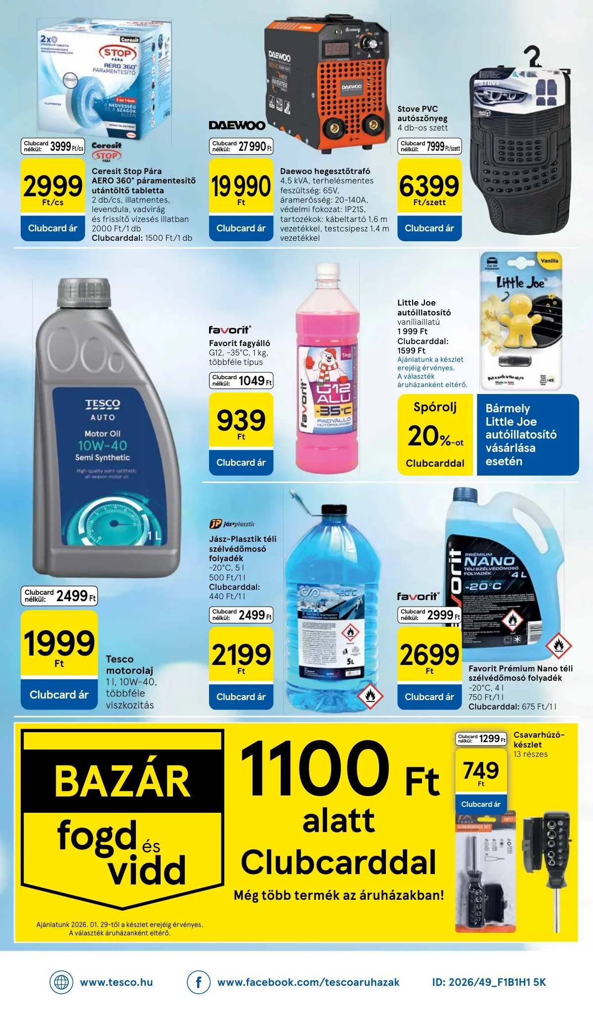 Tesco akciós újság Hipermarket 01.29–02.04 – 30. oldal