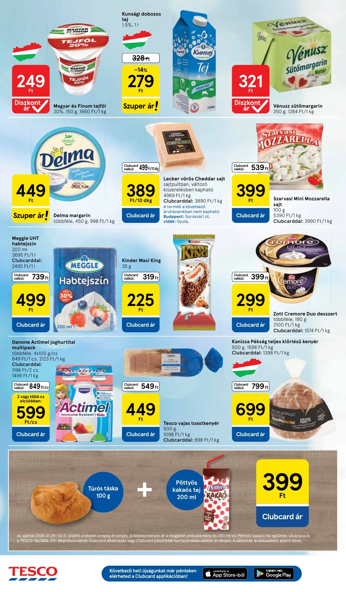 Tesco akciós újság Hipermarket 01.29–02.04 – 4. oldal
