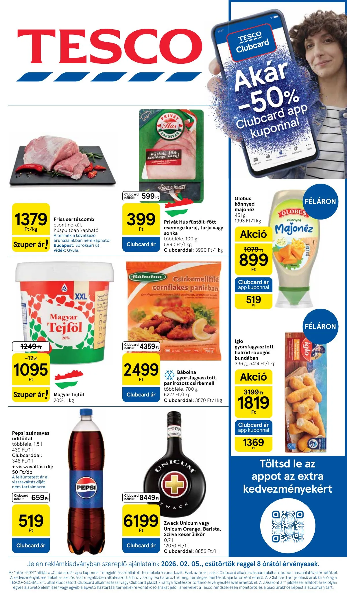Tesco akciós újság Hipermarket 02.05–02.11