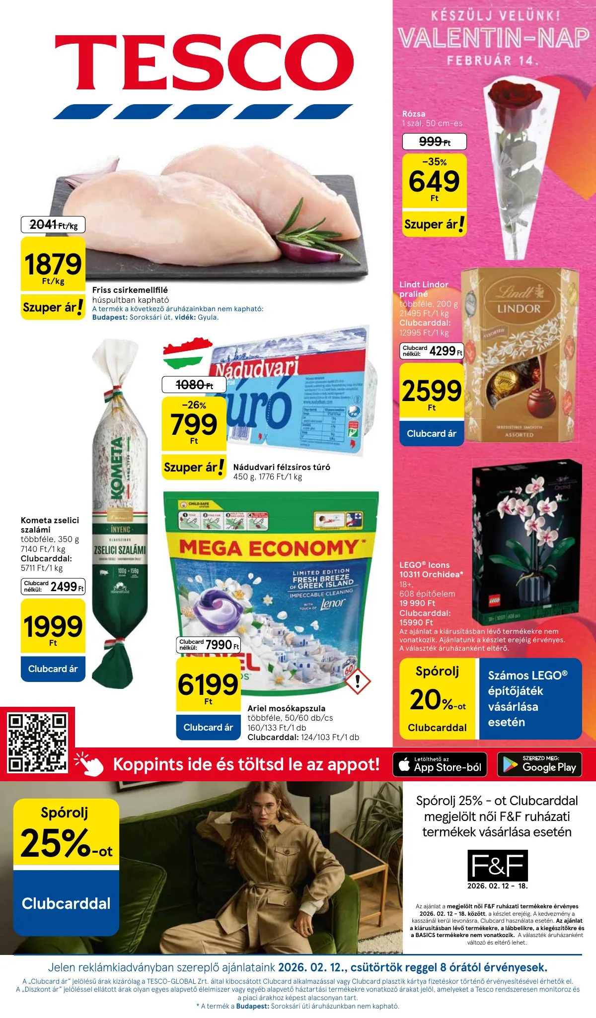 Tesco akciós újság Hipermarket 02.12–02.18