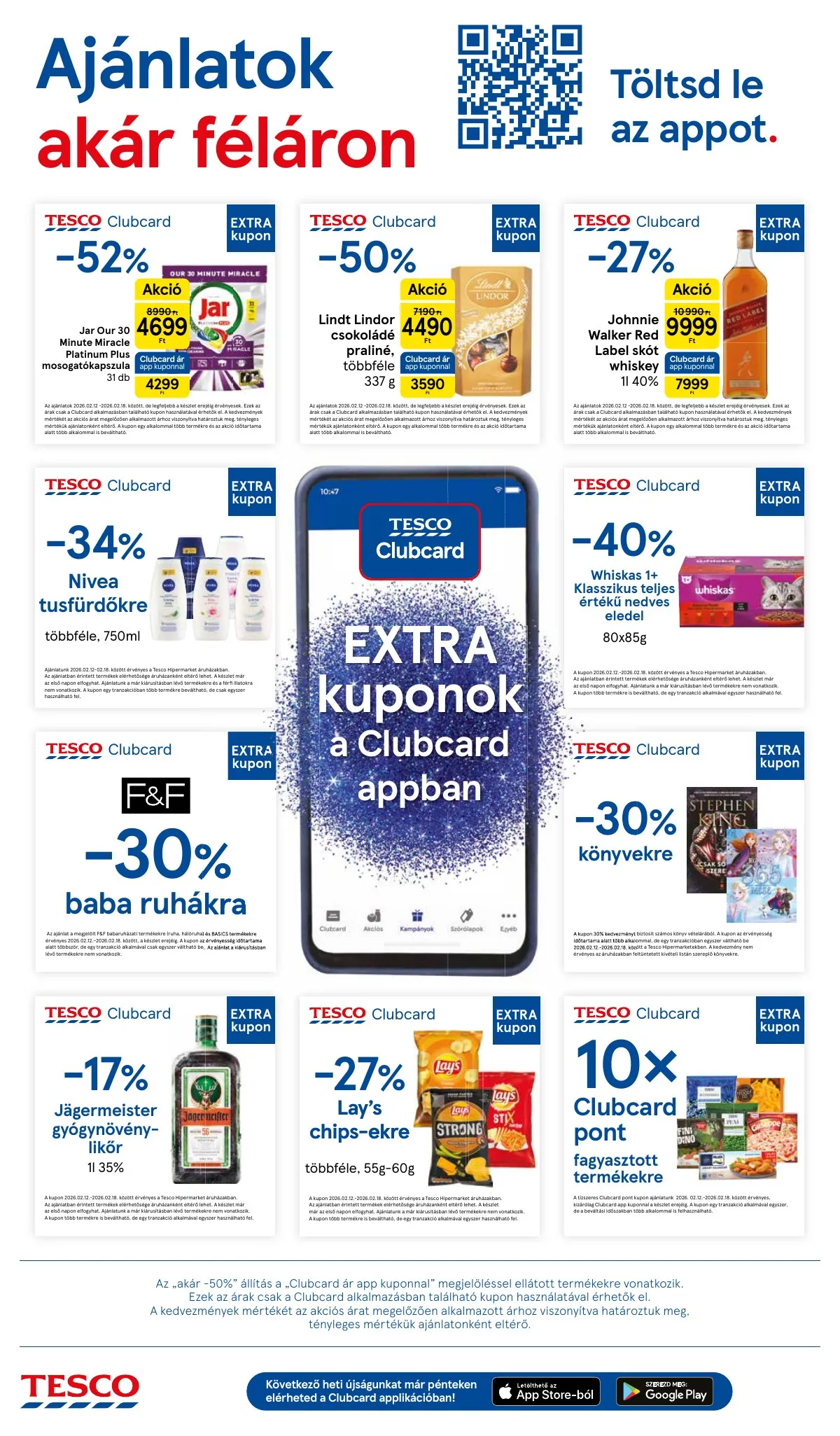 Tesco akciós újság Hipermarket 02.12–02.18 – 20. oldal