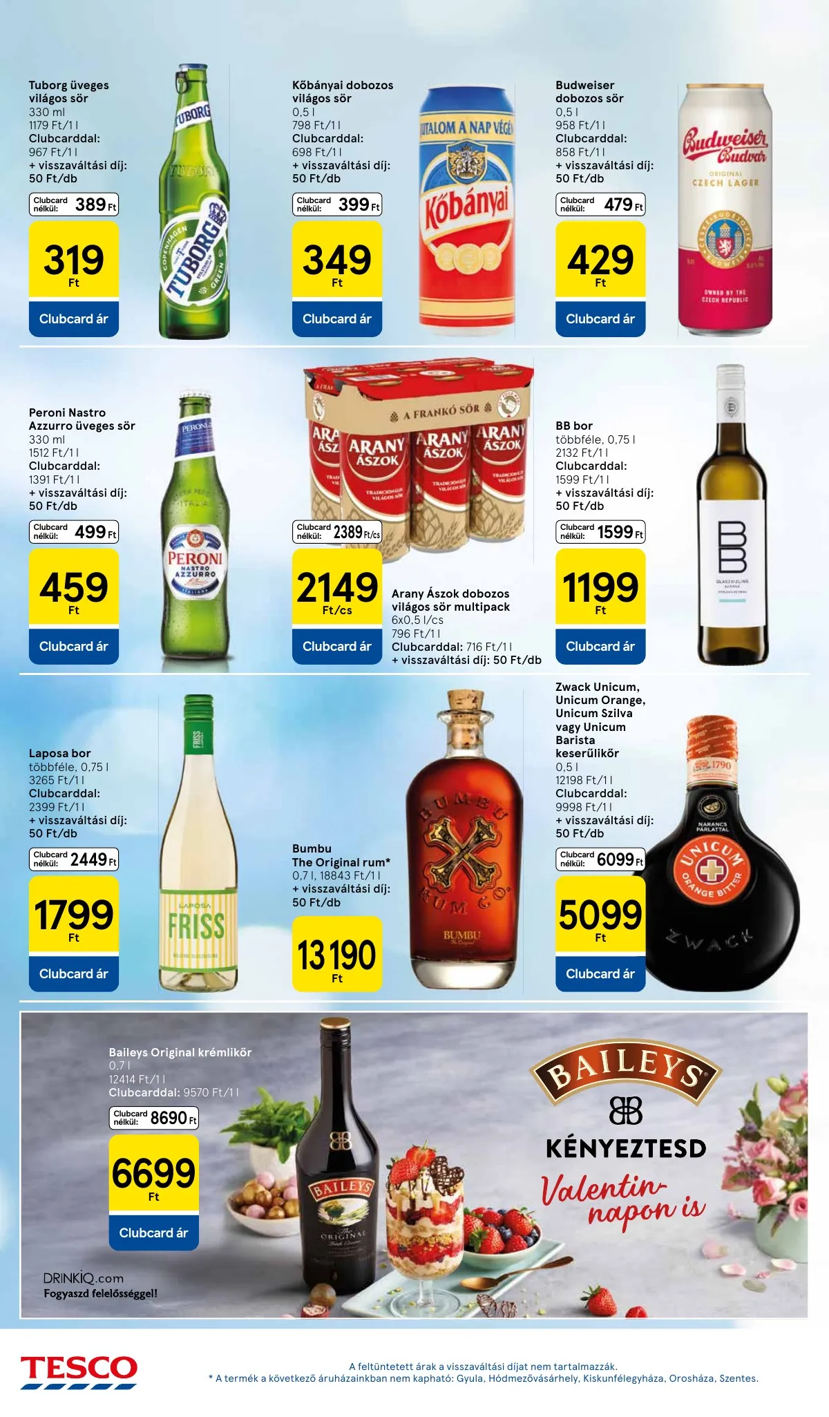 Tesco akciós újság Hipermarket 02.12–02.18 – 28. oldal