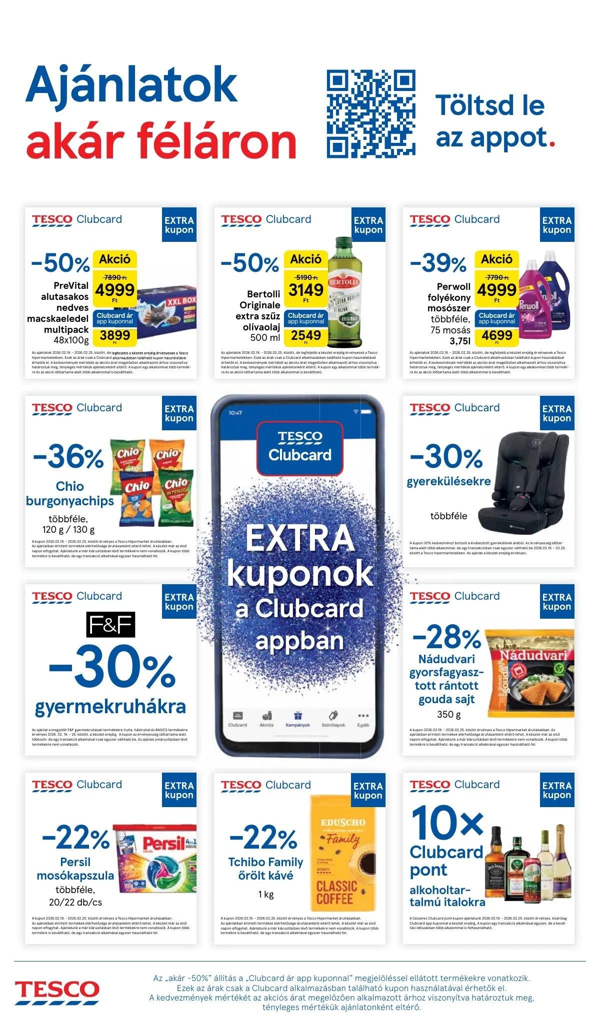 Tesco akciós újság Hipermarket 02.19–02.25 – 12. oldal