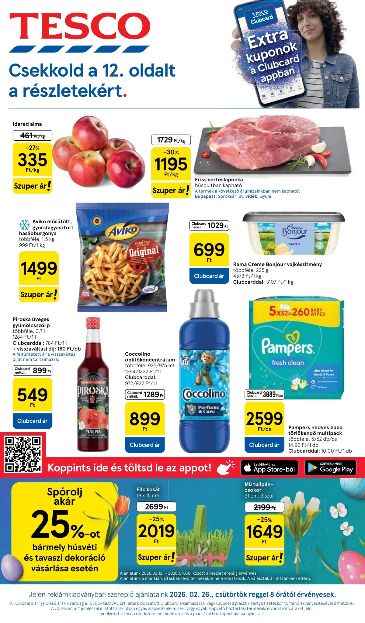 Tesco akciós újság Hipermarket 02.25–03.04