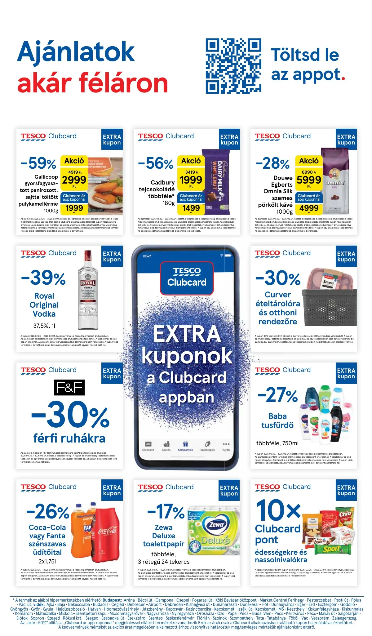Tesco akciós újság Hipermarket 02.25–03.04 – 12. oldal