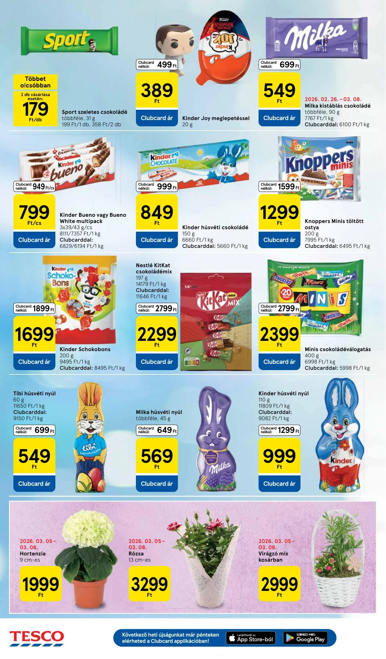 Tesco akciós újság Hipermarket 03.05–03.05 – 26. oldal