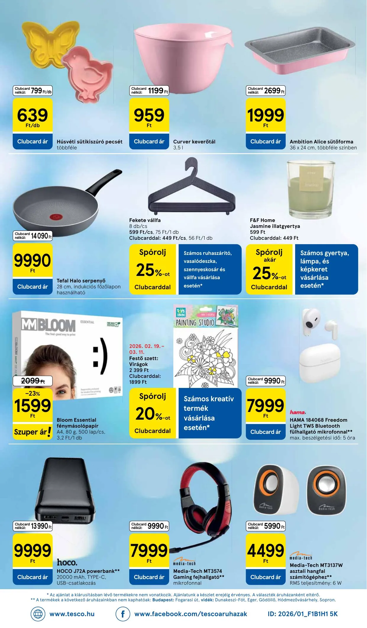 Tesco akciós újság Hipermarket 03.05–03.05 – 34. oldal