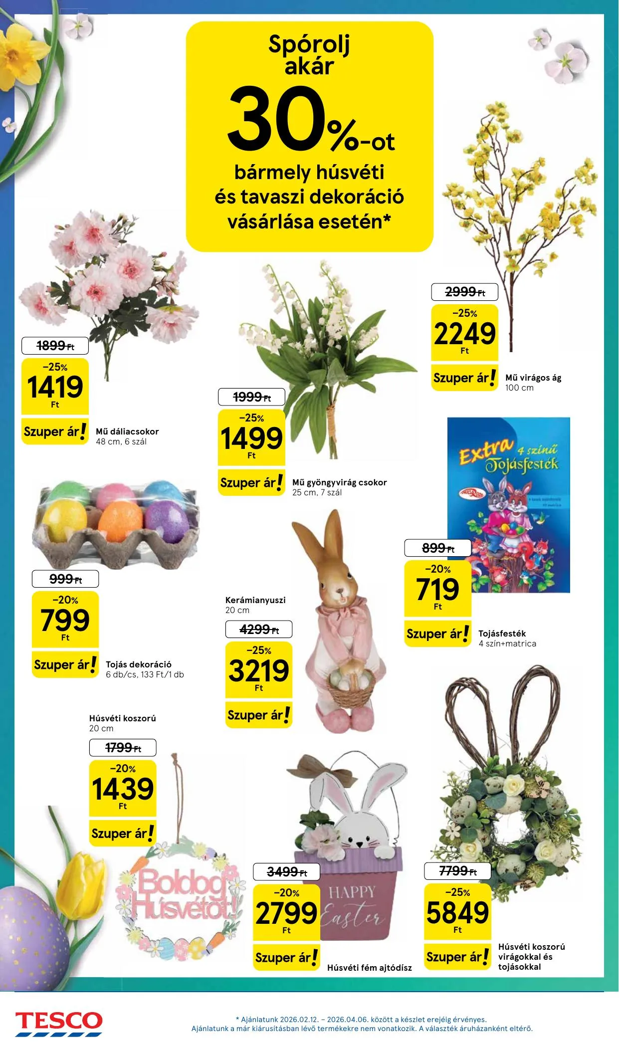 Tesco akciós újság Hipermarket 03.12–03.18 – 12. oldal