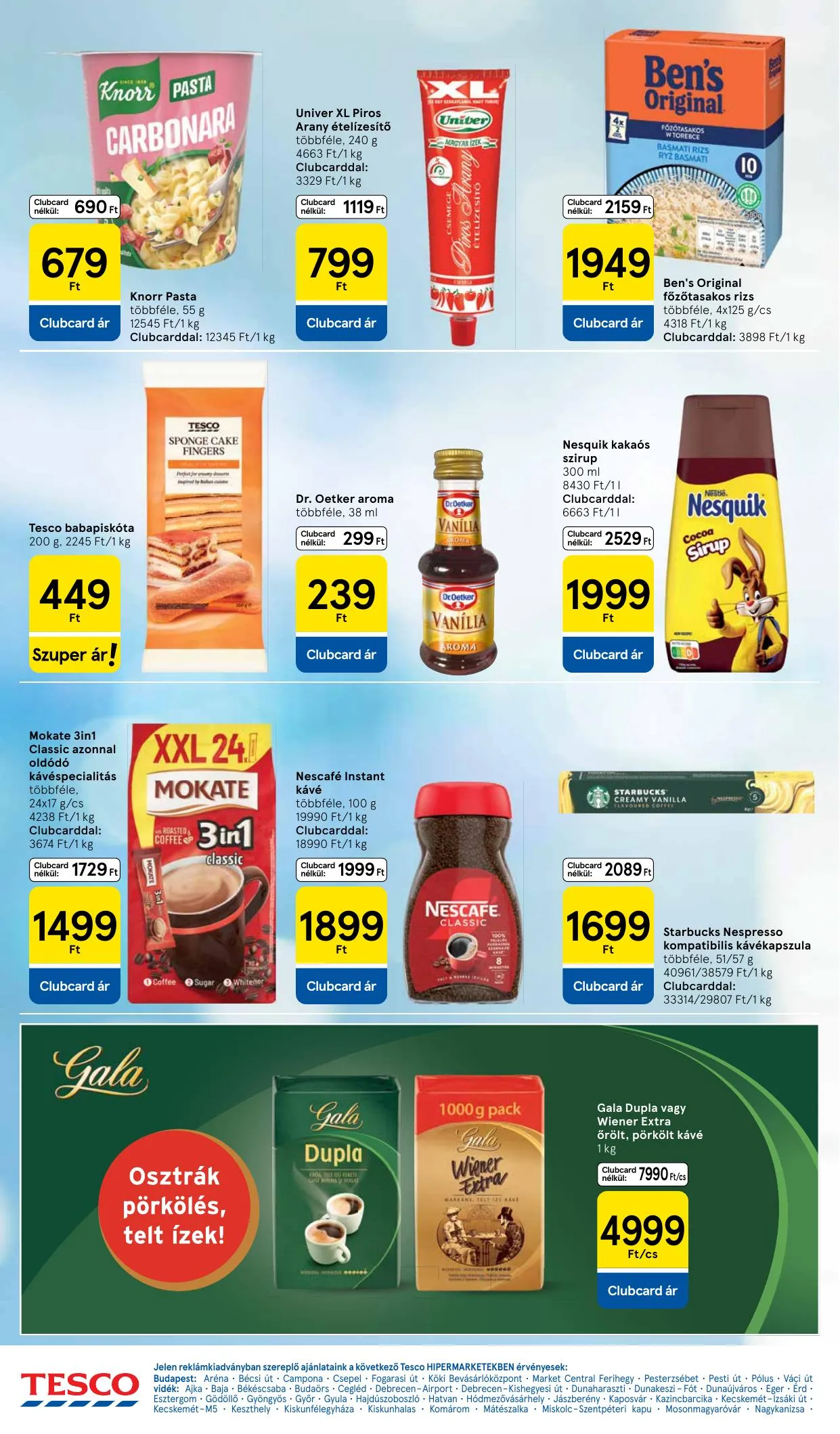 Tesco akciós újság Hipermarket 03.12–03.18 – 22. oldal
