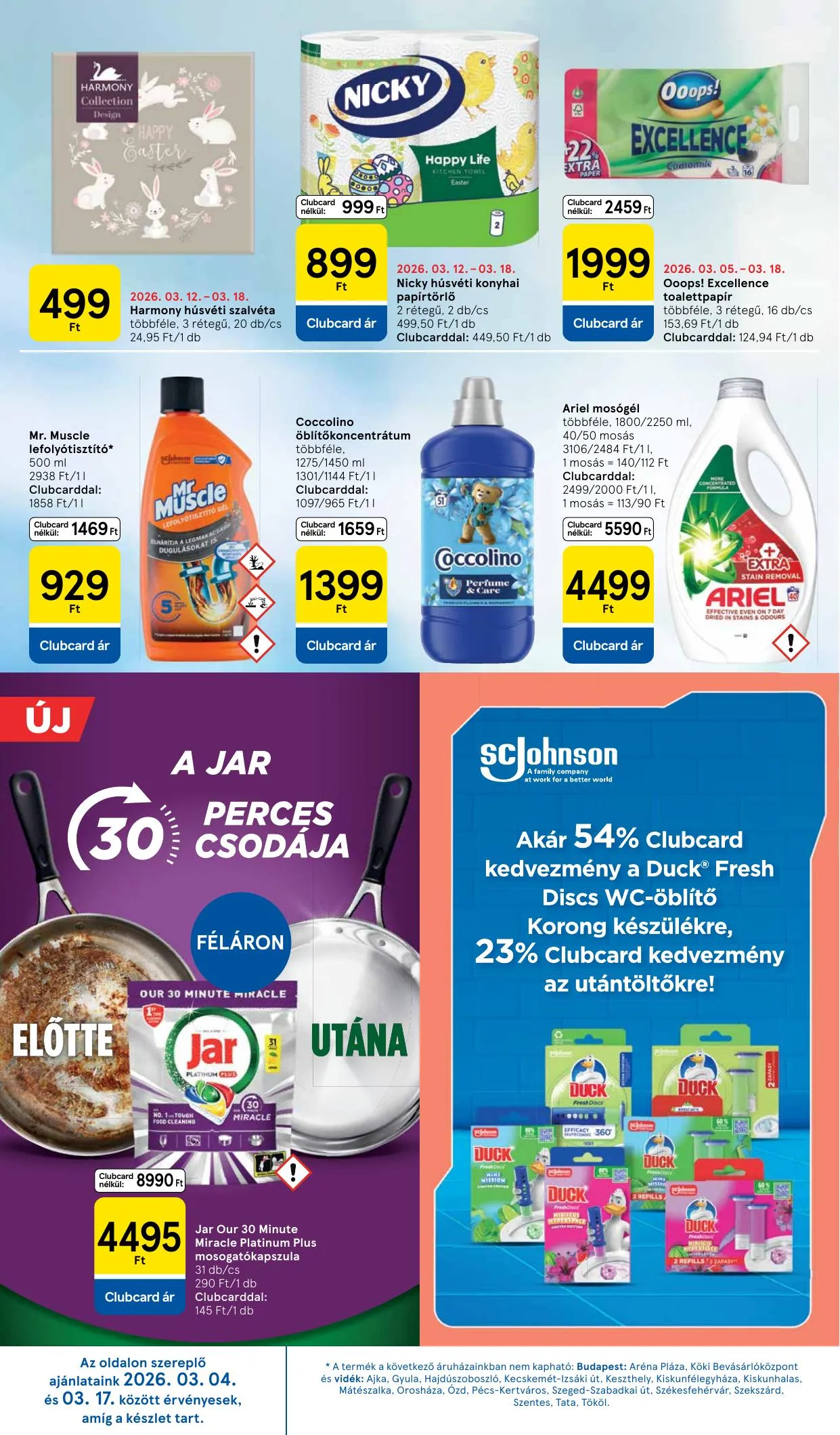 Tesco akciós újság Hipermarket 03.12–03.18 – 30. oldal