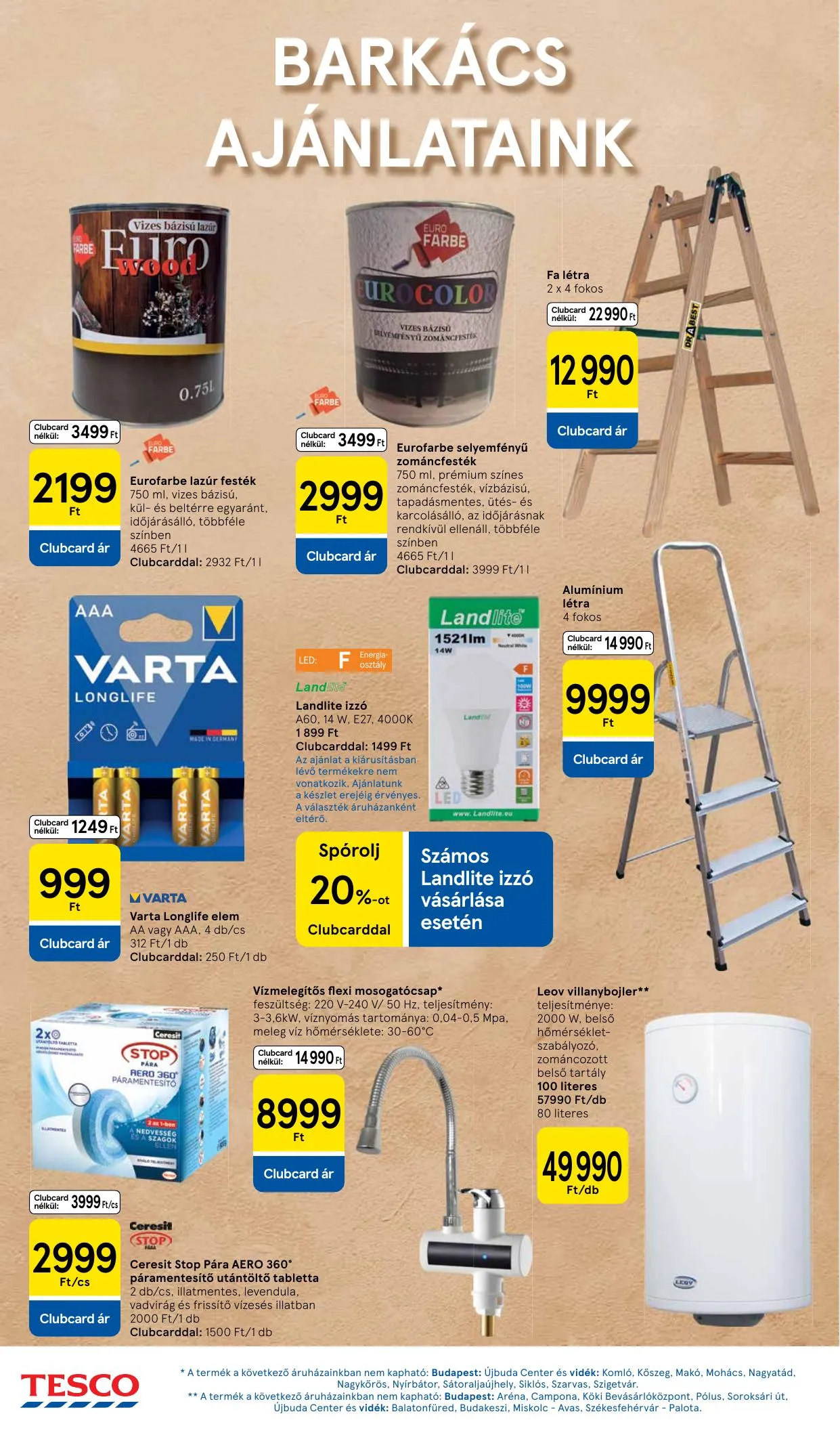 Tesco akciós újság Hipermarket 03.12–03.18 – 34. oldal