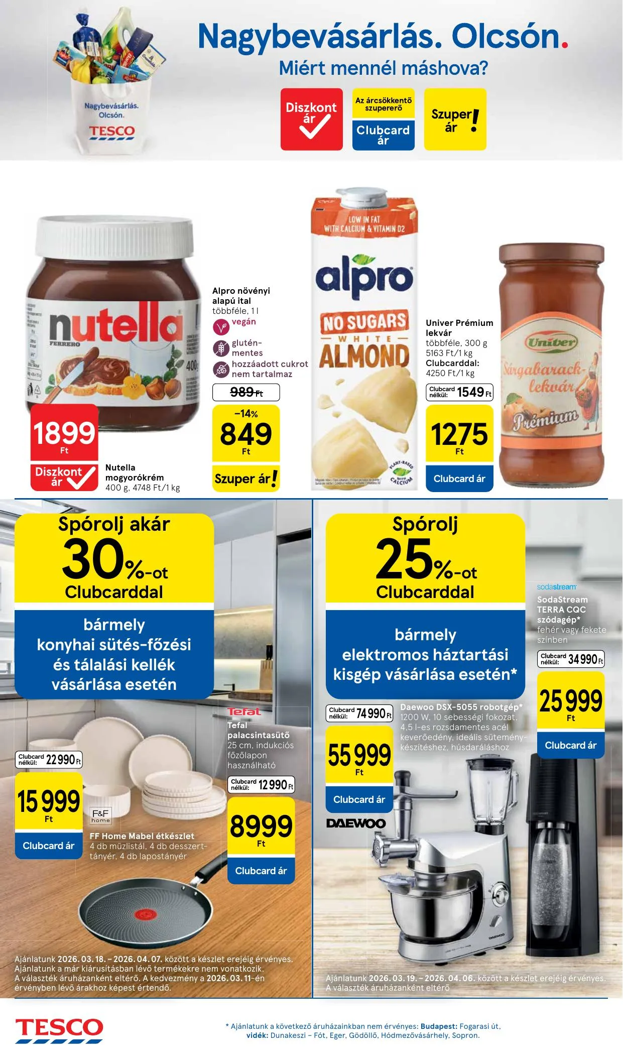 Tesco akciós újság Hipermarket 03.19–03.25 – 16. oldal