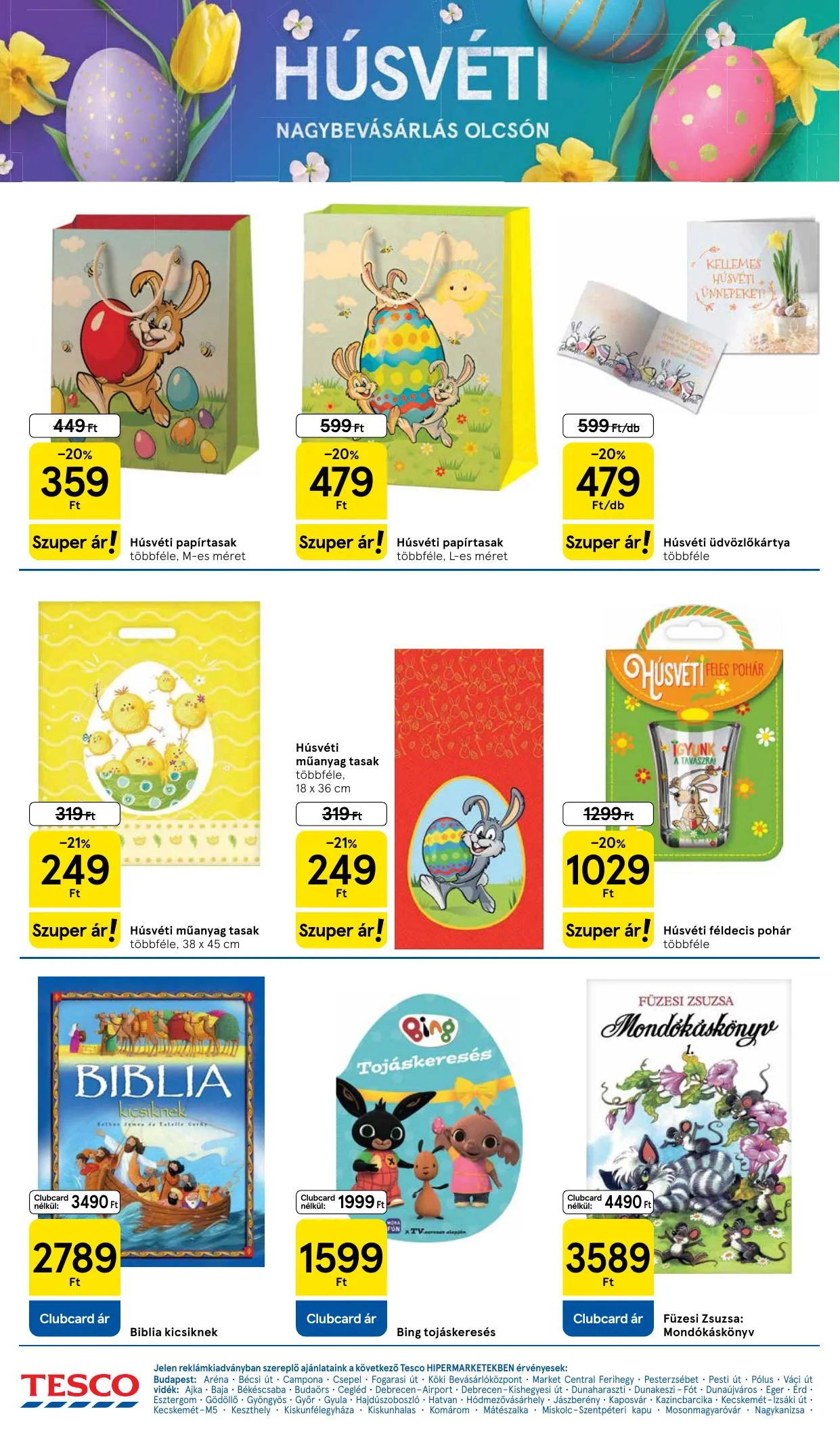 Tesco akciós újság Hipermarket 03.19–03.25 – 32. oldal