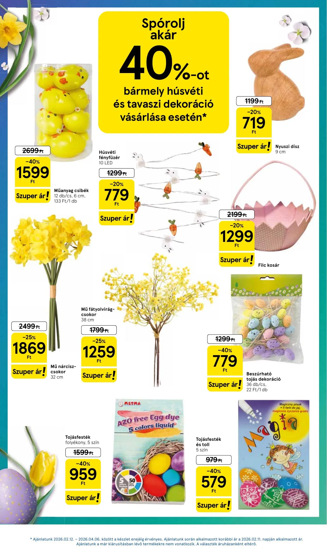 Tesco akciós újság Hipermarket 03.26–04.04 – 13. oldal