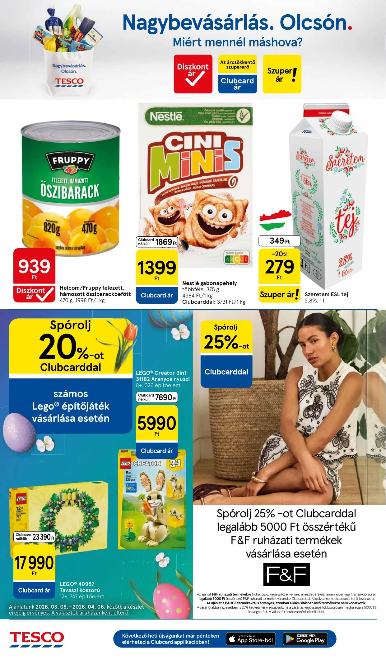 Tesco akciós újság Hipermarket 03.26–04.04 – 16. oldal