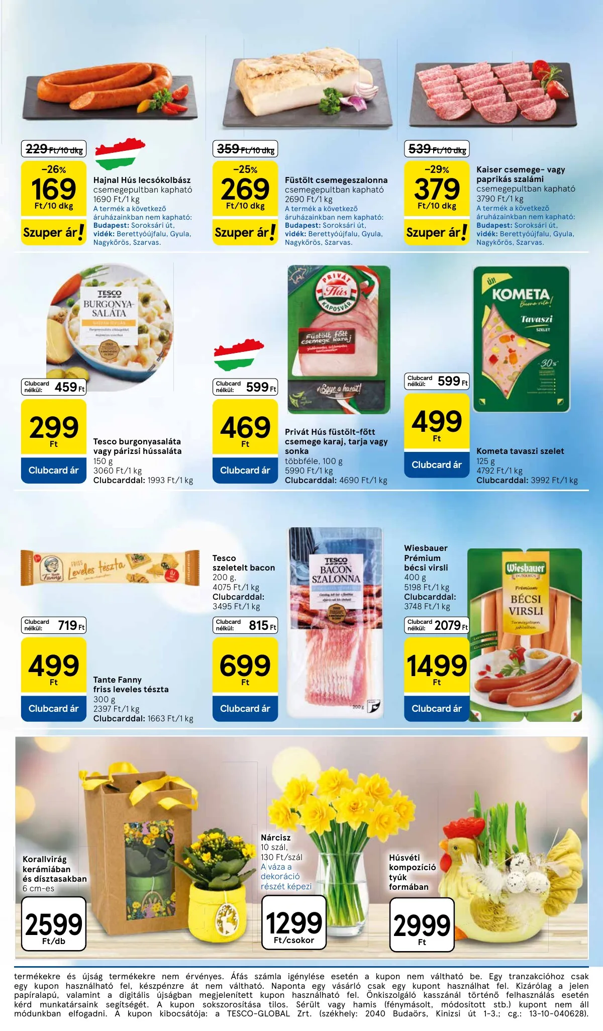 Tesco akciós újság Hipermarket 03.26–04.04 – 3. oldal