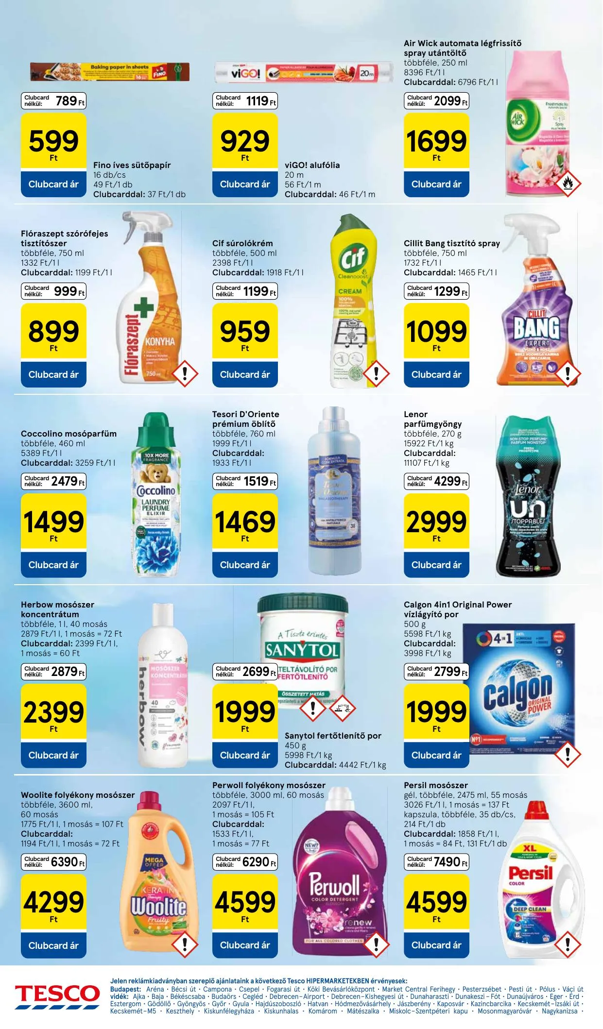 Tesco akciós újság Hipermarket 03.26–04.04 – 30. oldal