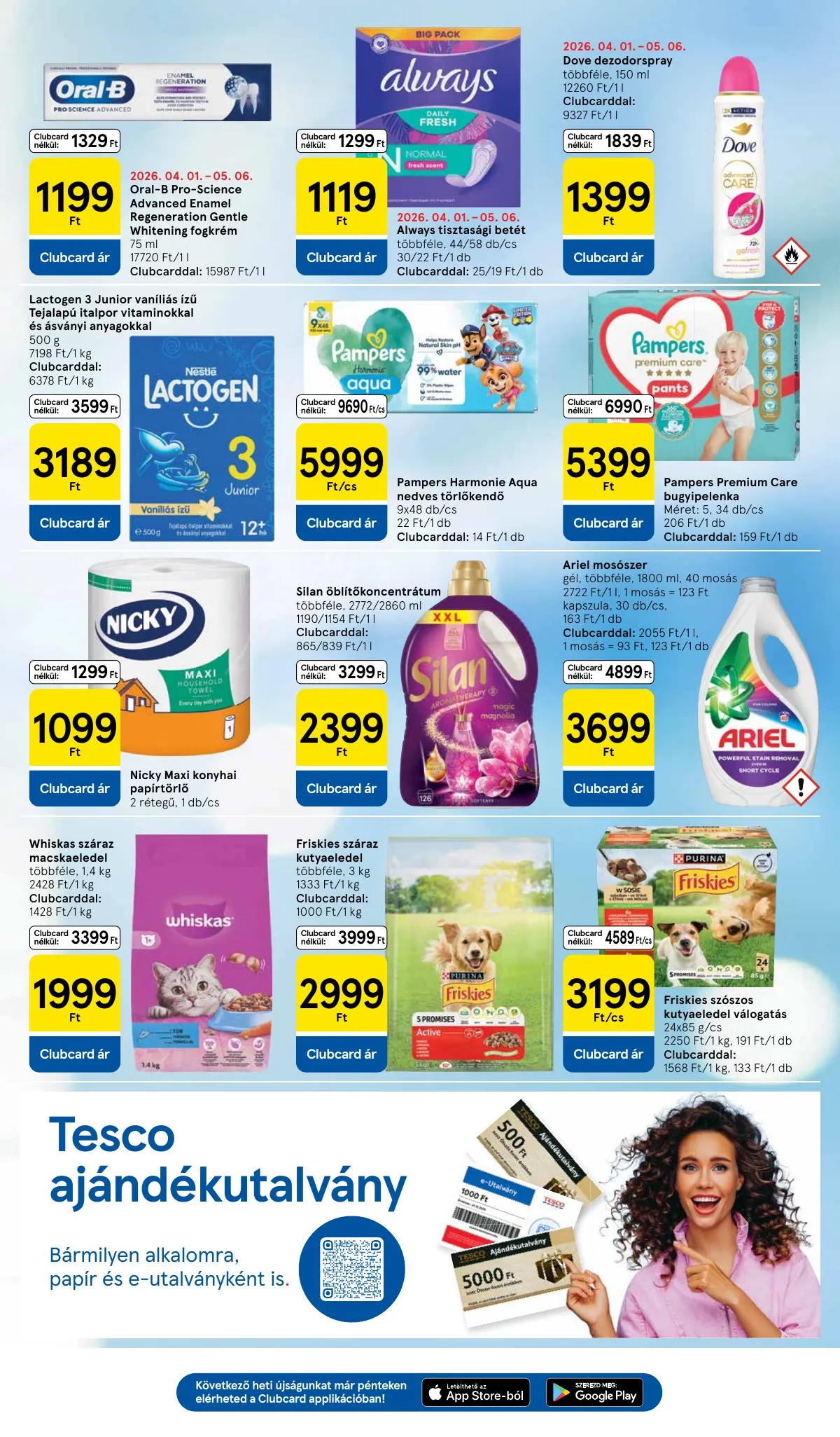 Tesco akciós újság Hipermarket 03.31–04.08 – 7. oldal