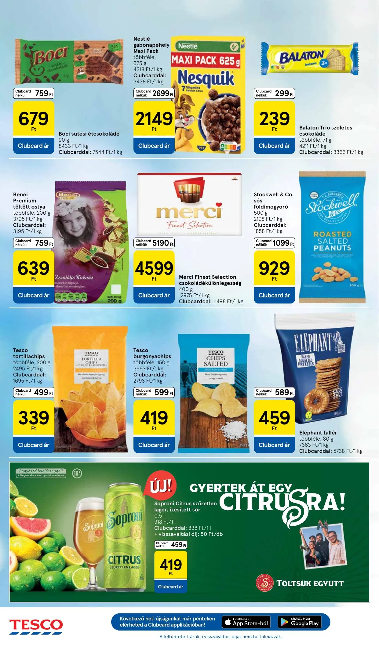 Tesco akciós újság Hipermarket 04.07–04.15 – 20. oldal