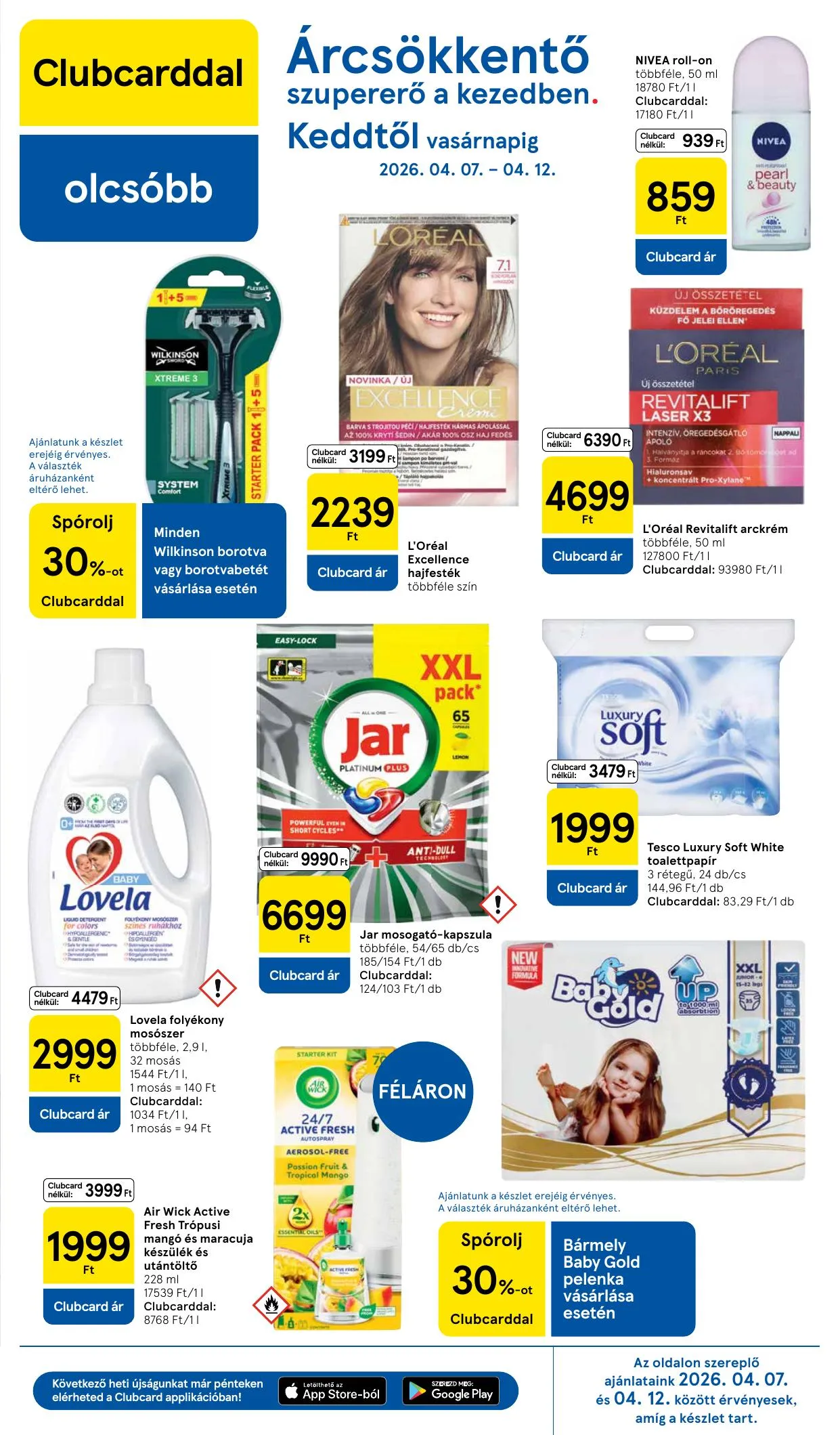 Tesco akciós újság Hipermarket 04.07–04.15 – 23. oldal